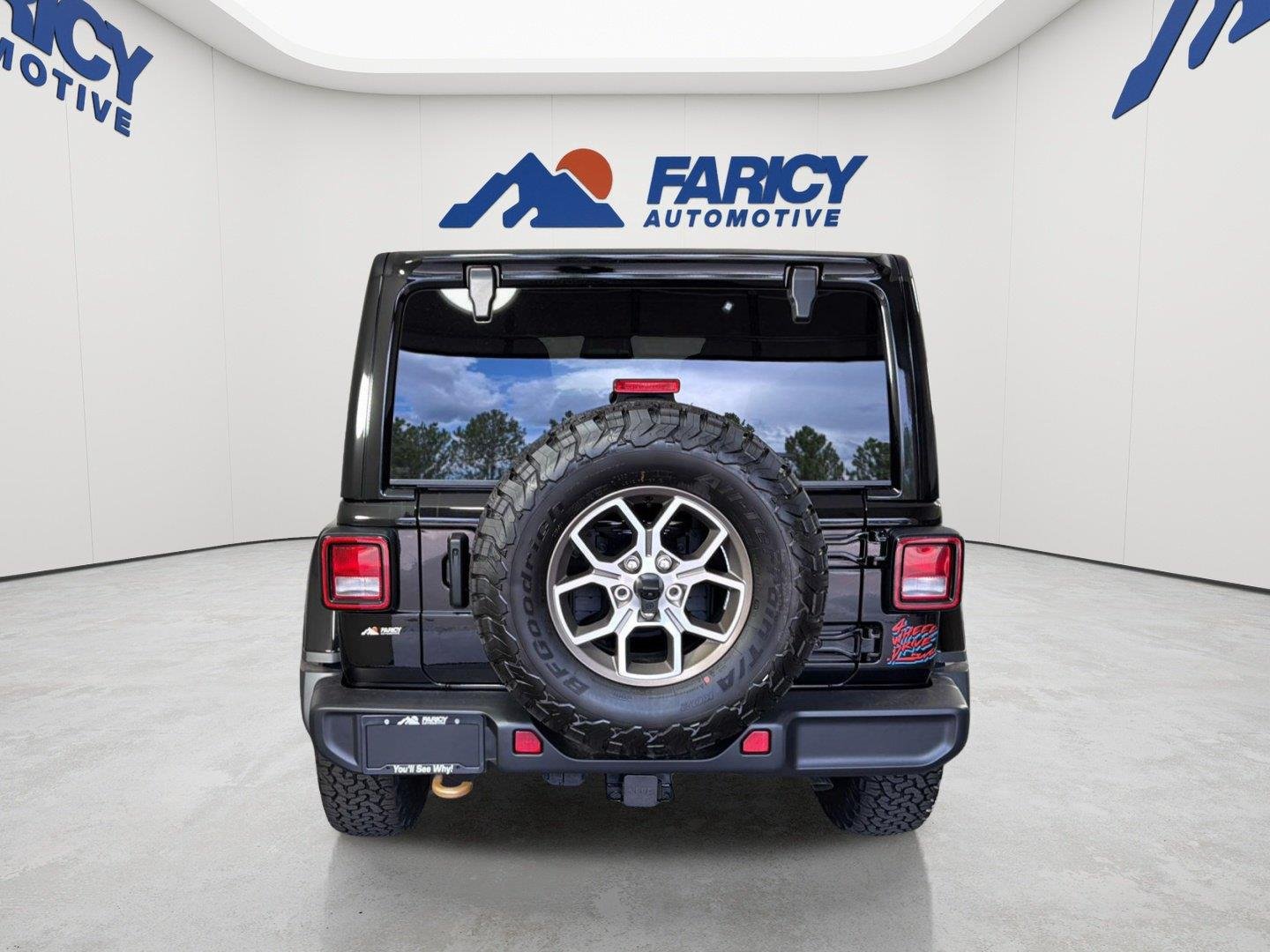 New 2026 Black Clear-Coat Exterior Paint Jeep Rewind image 6