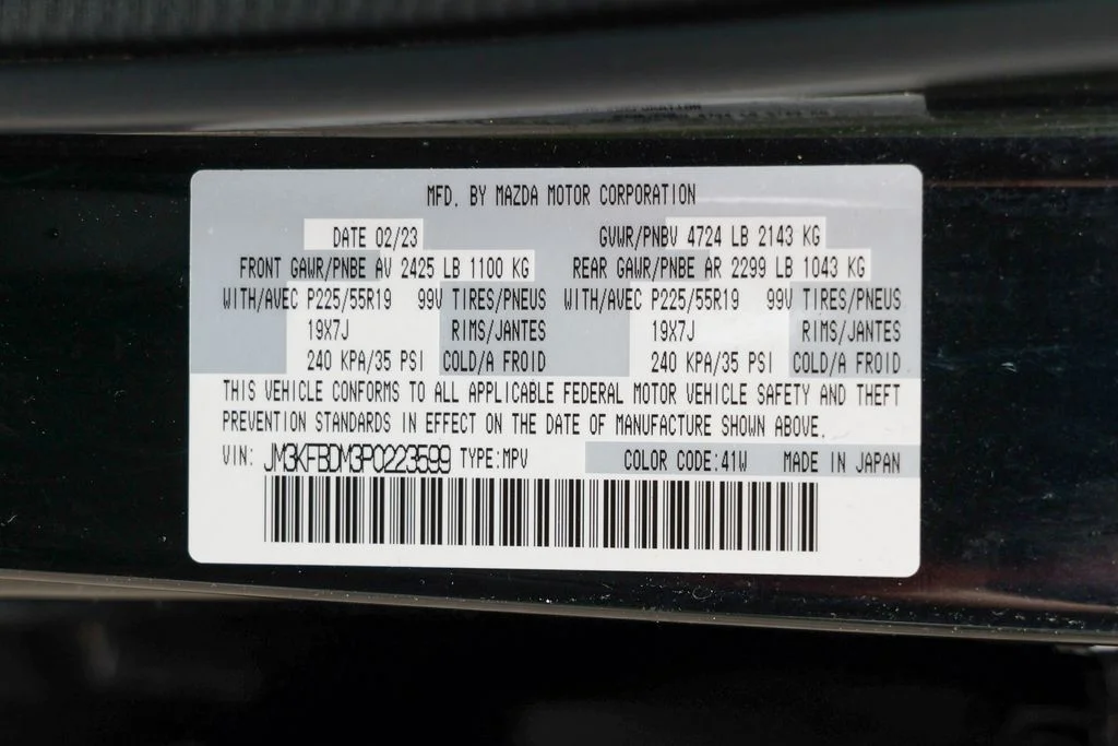 Used 2023 Jet Black Mica Mazda 2.5 S Premium Package image 61