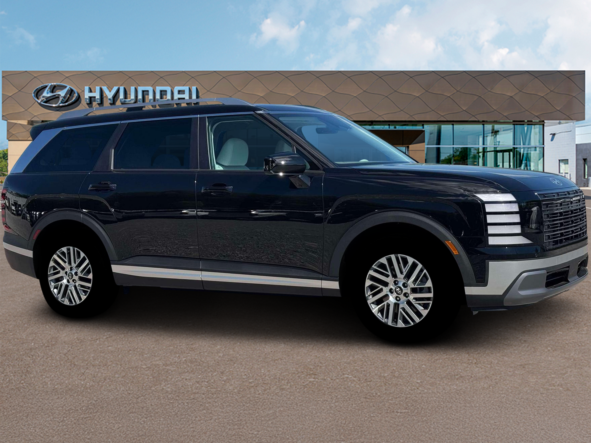 New 2026 Abyss Black Pearl Hyundai SEL AWD image 10