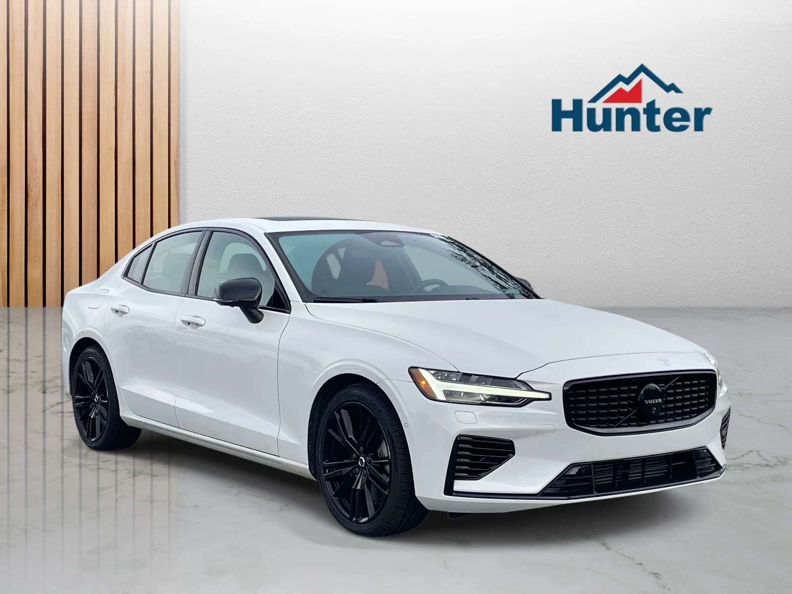 Used 2024 Crystal White Metallic Volvo Plus Black Edition image 1