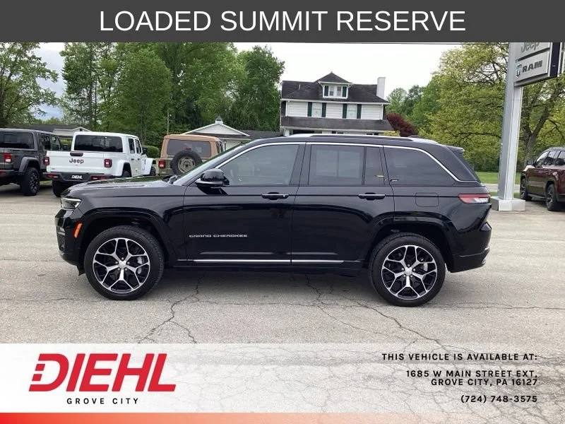 Used 2023 Black Jeep Summit image 4
