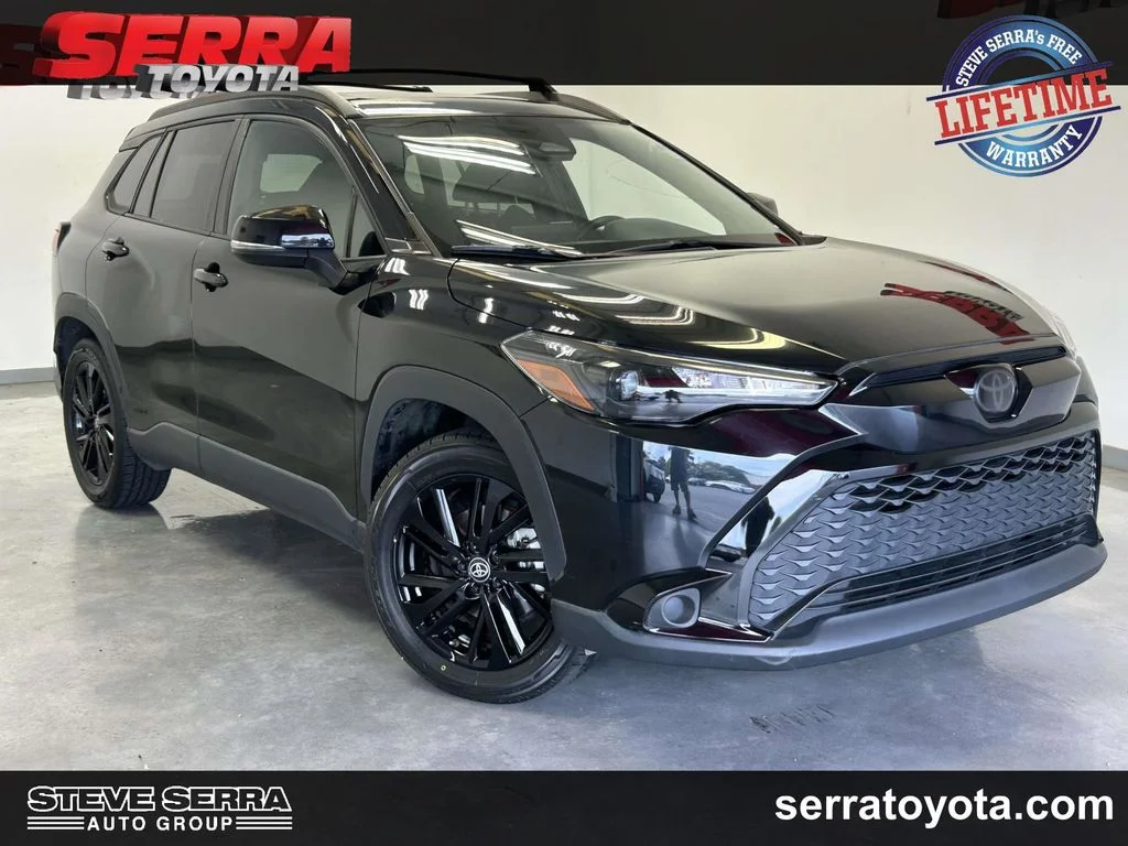 Used 2024 Black Toyota Hybrid Nightshade image 1