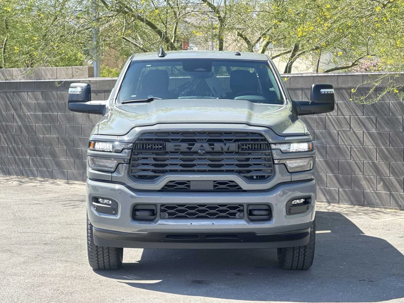 New 2026 Ceramic Gray Clear-Coat Exterior Paint RAM Big Horn image 3