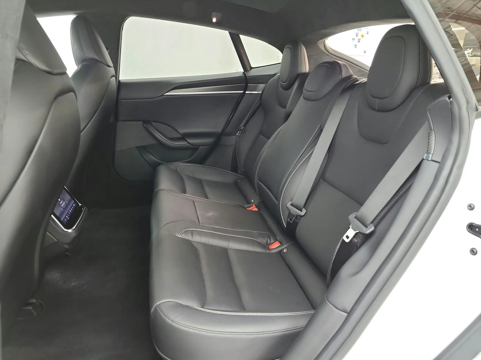 Used 2023 Pearl White Multi-Coat Tesla Plaid AWD image 15
