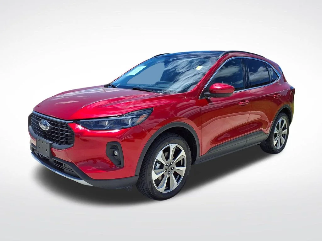 Used 2025 Red Ford Platinum image 3