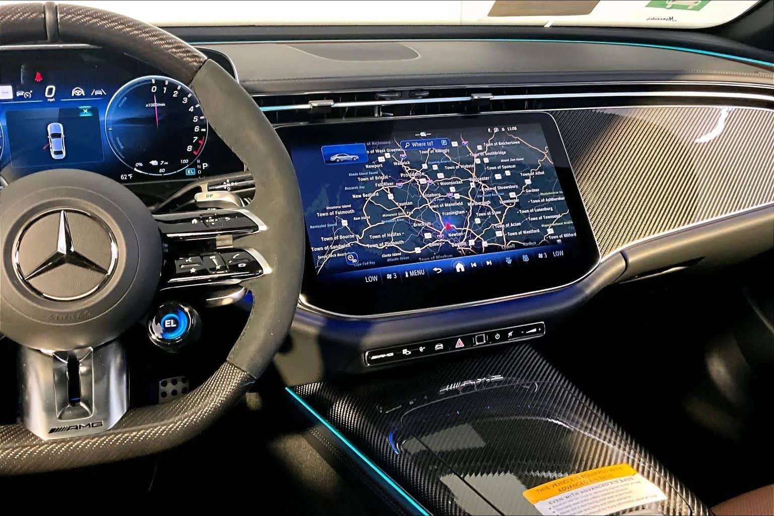 New 2026 Obsidian Black Metallic Mercedes-Benz AMG® E 53 E image 8
