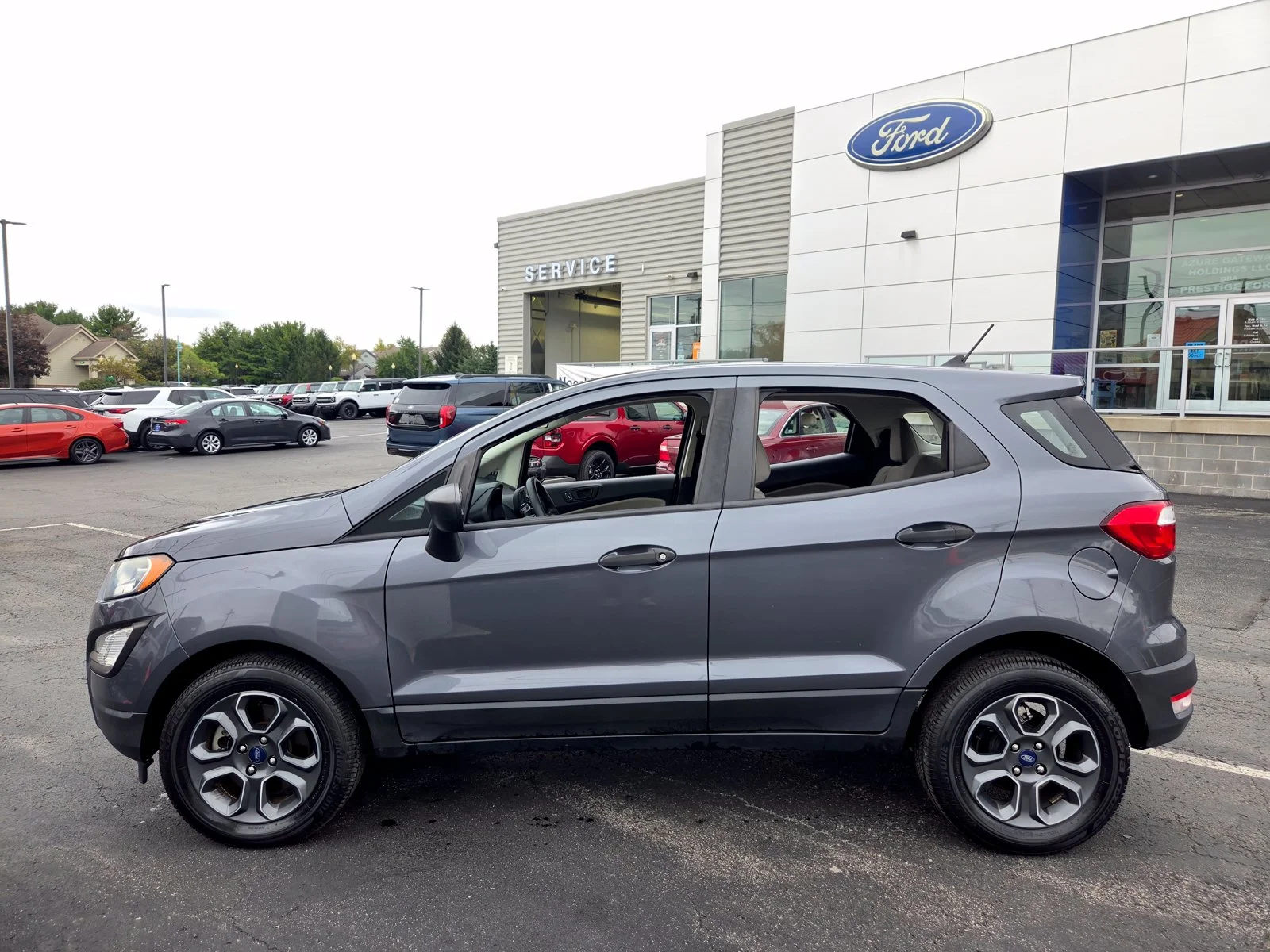 Used 2020 Ford Ecosport S with VIN MAJ3S2FE4LC387098 for sale in Columbiana, OH