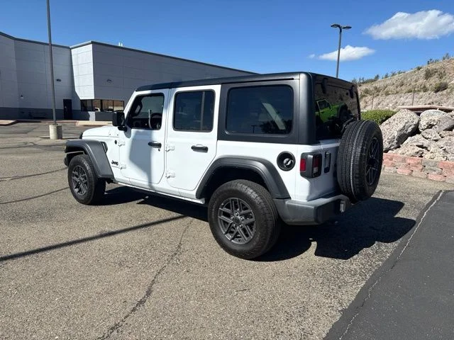 Used 2024 White Jeep Sport S image 3