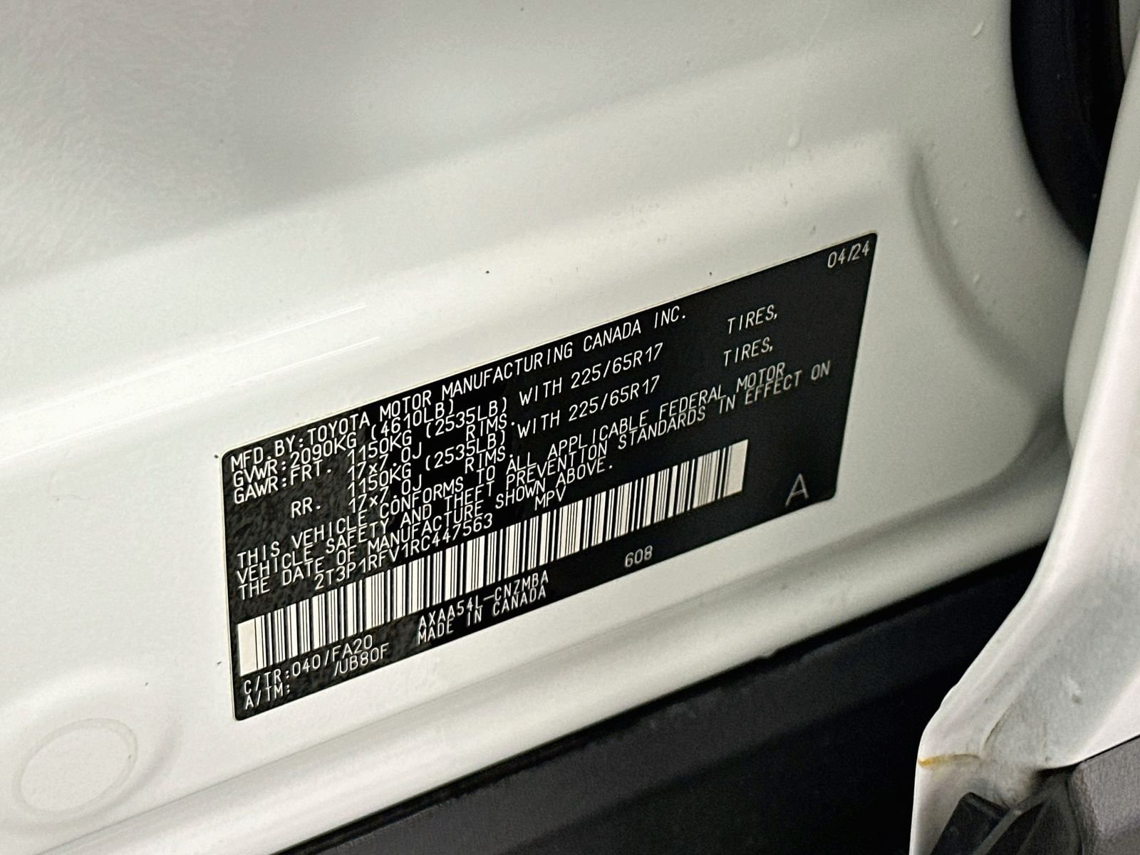 Used 2024 Ice Toyota XLE image 32