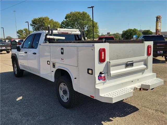 Used 2022 Summit White GMC Pro 4x4 Double Cab 8 ft. box 162.5 in. WB image 3