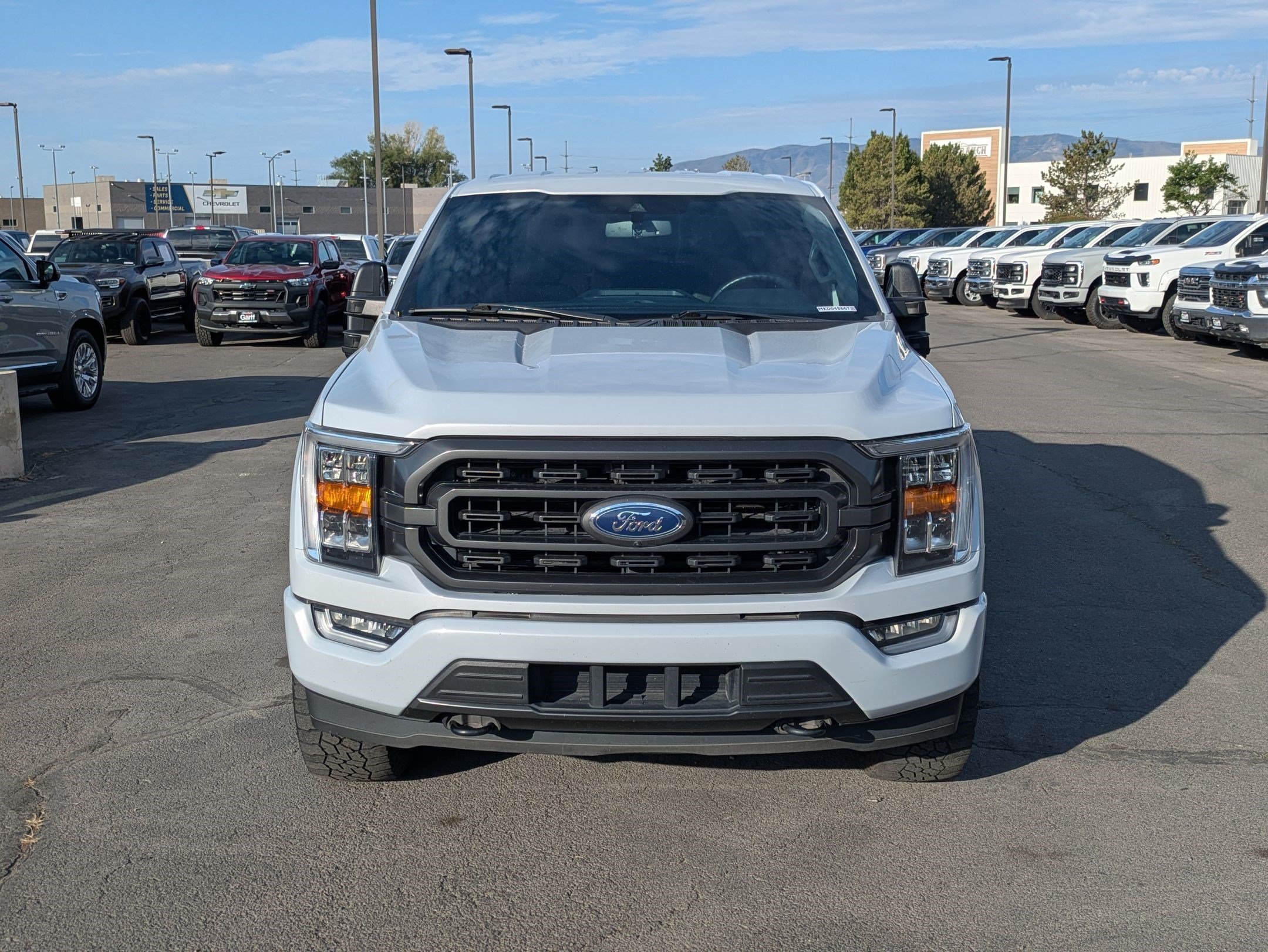 Used 2021 White Metallic Ford XLT image 9