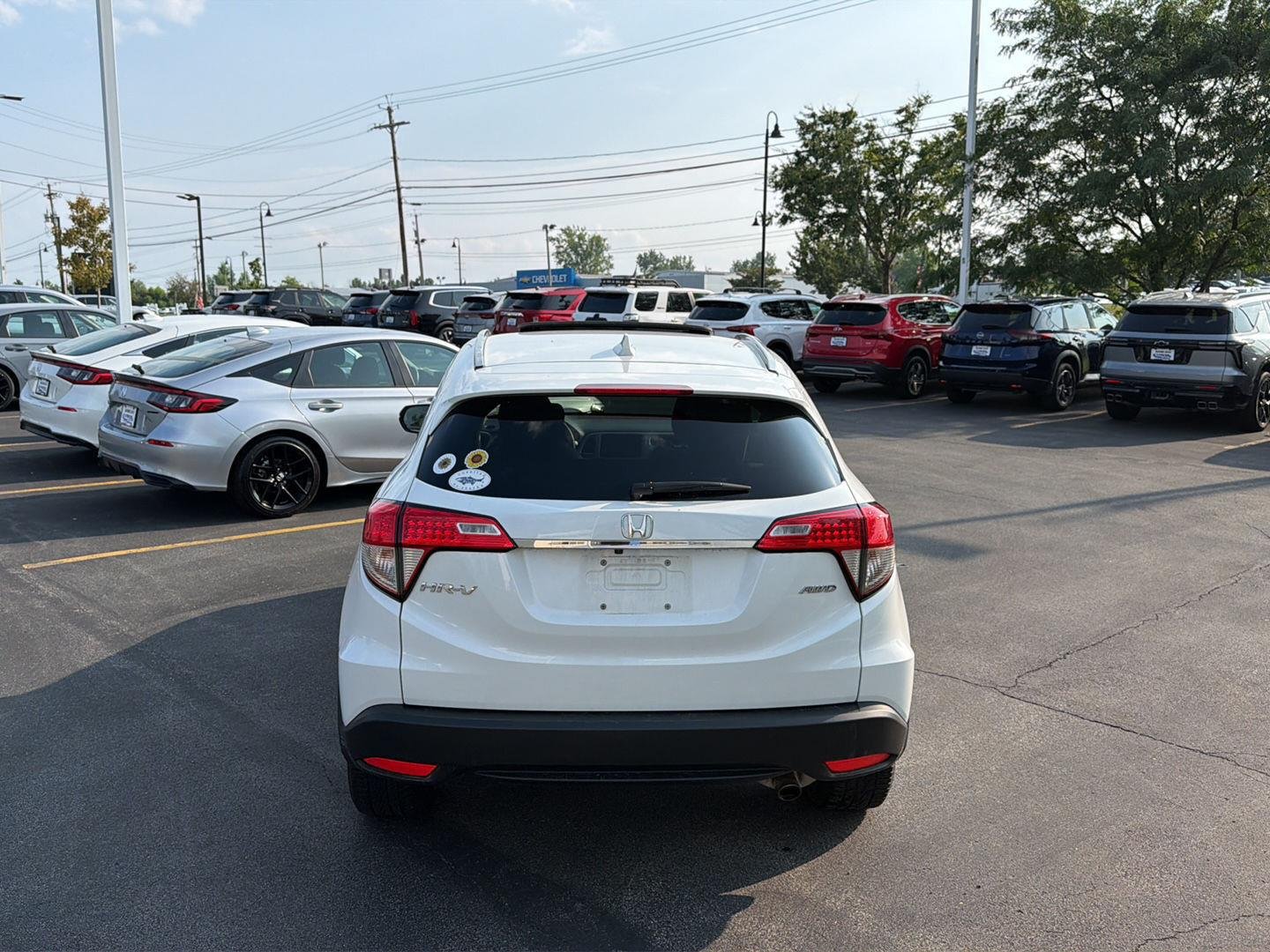 Used 2019 Platinum White Pearl Honda EX image 6