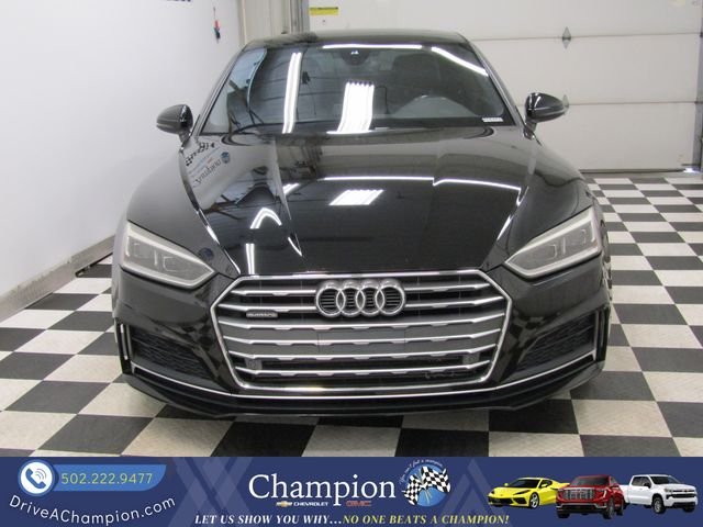 Used 2018 Audi A5 Coupe Premium Plus with VIN WAUTNAF52JA021416 for sale in La Grange, KY