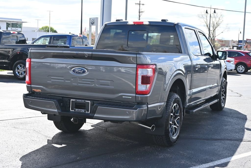 Certified Used 2022 Gray Metallic Ford Lariat image 9