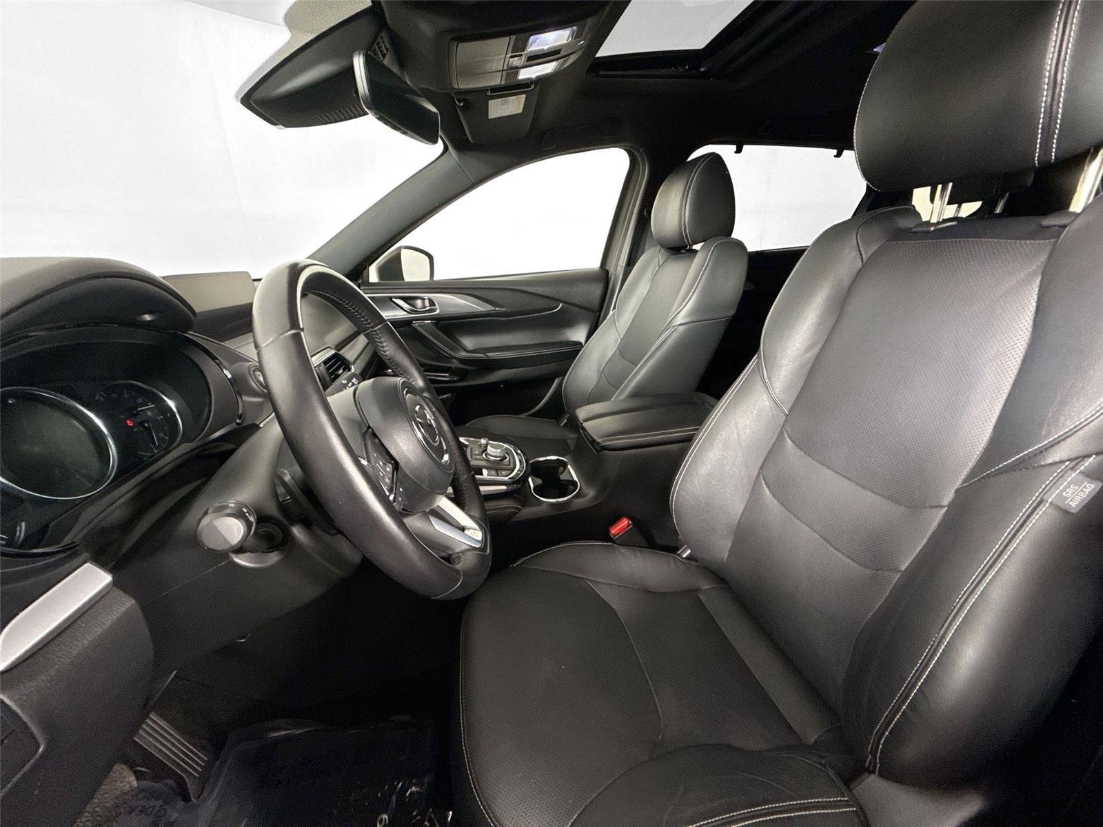 Used 2023 Deep Crystal Blue Mica Mazda Grand Touring image 3