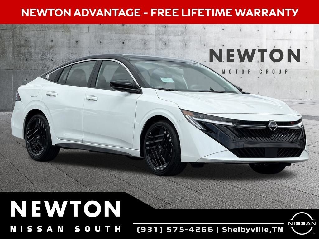 New 2026 Aspen White TriCoat / Super Black Two-tone Nissan SR image 1