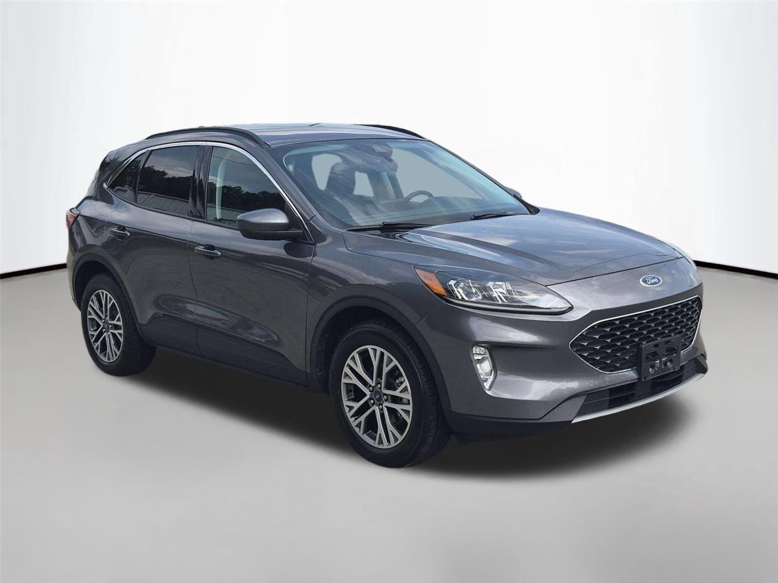 Used 2021 Carbonized Gray Metallic Ford SEL image 7