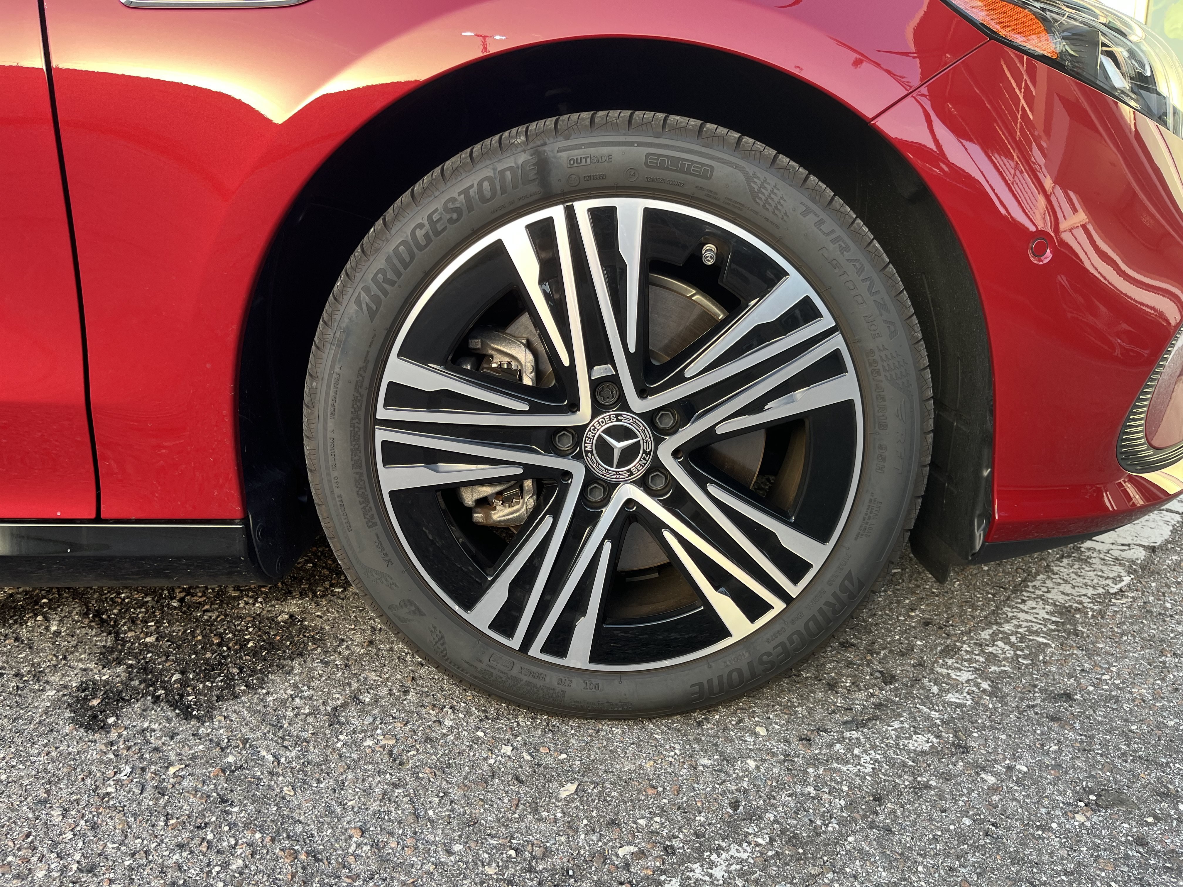 New 2026 MANUFAKTUR Patagonia Red Metallic Mercedes-Benz CLA 250+ image 9