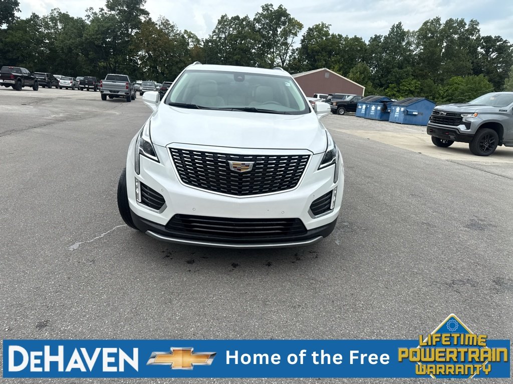 Used 2021 CRYSTAL WHITE TRICOAT Cadillac FWD Premium Luxury image 9