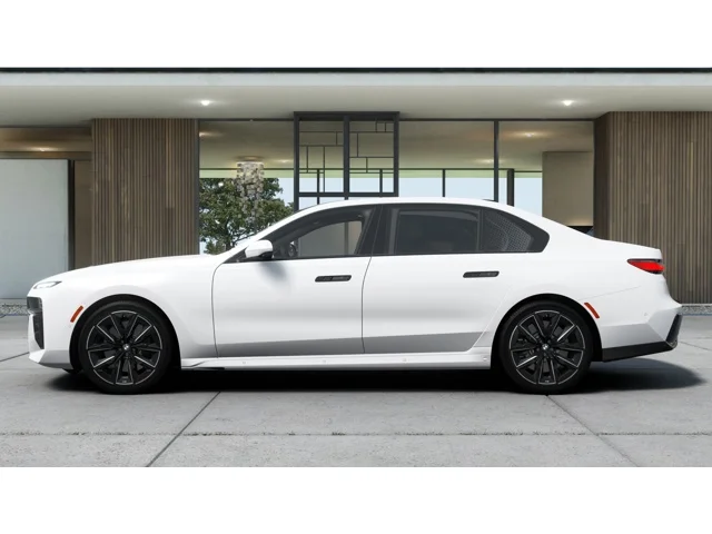New 2026 Mineral White Metallic BMW 760i xDrive image 4