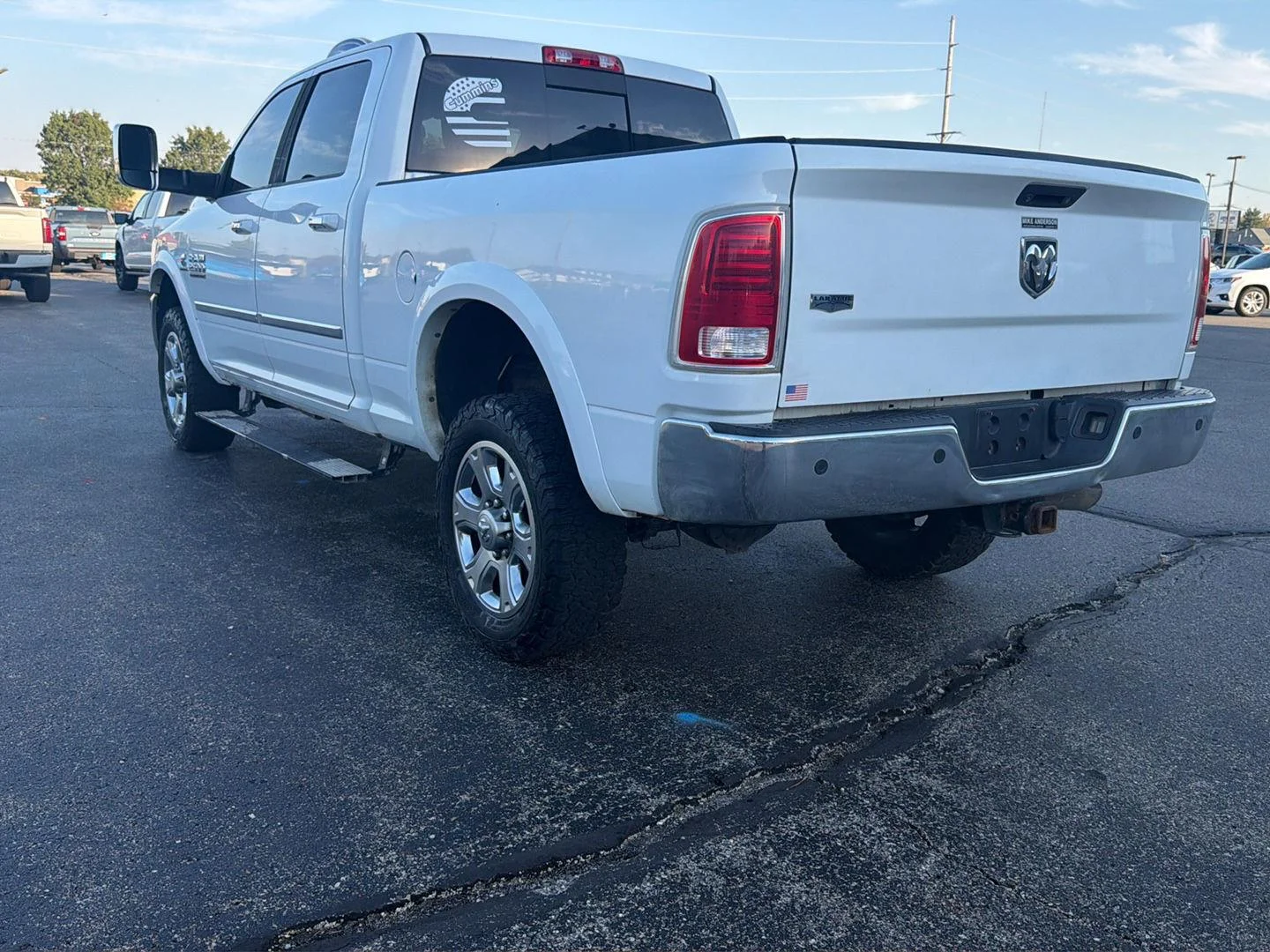 Used 2015 Bright White Clearcoat Ram Laramie image 7