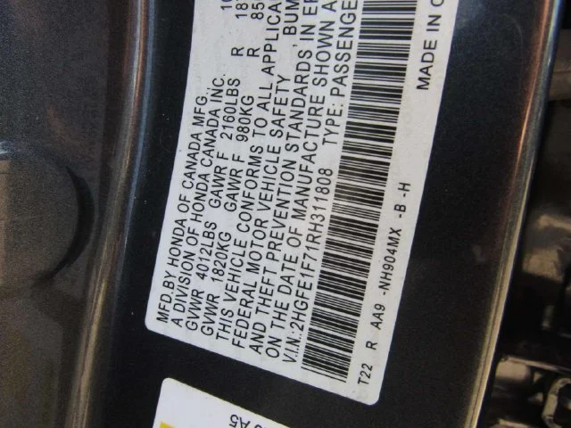 Certified Used 2024 Lunar Silver Metallic Honda EX image 28
