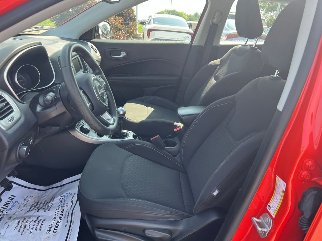 Used 2018 Orange Jeep Sport image 13