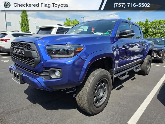 Used 2023 Blue Crush Metallic Toyota Limited image 1