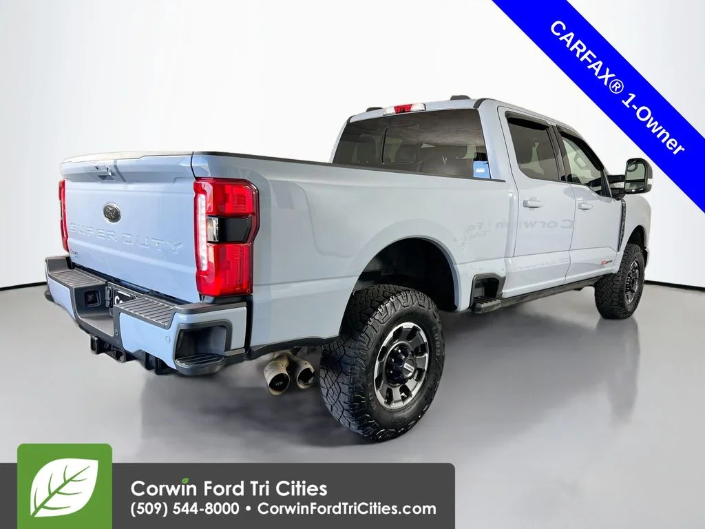 Used 2024 Glacier Gray Metallic Ford Lariat image 16
