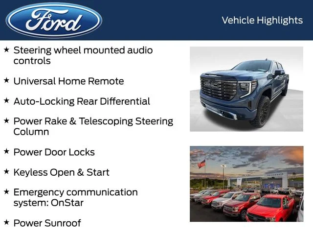 Used 2025 Blue GMC Denali Ultimate image 12