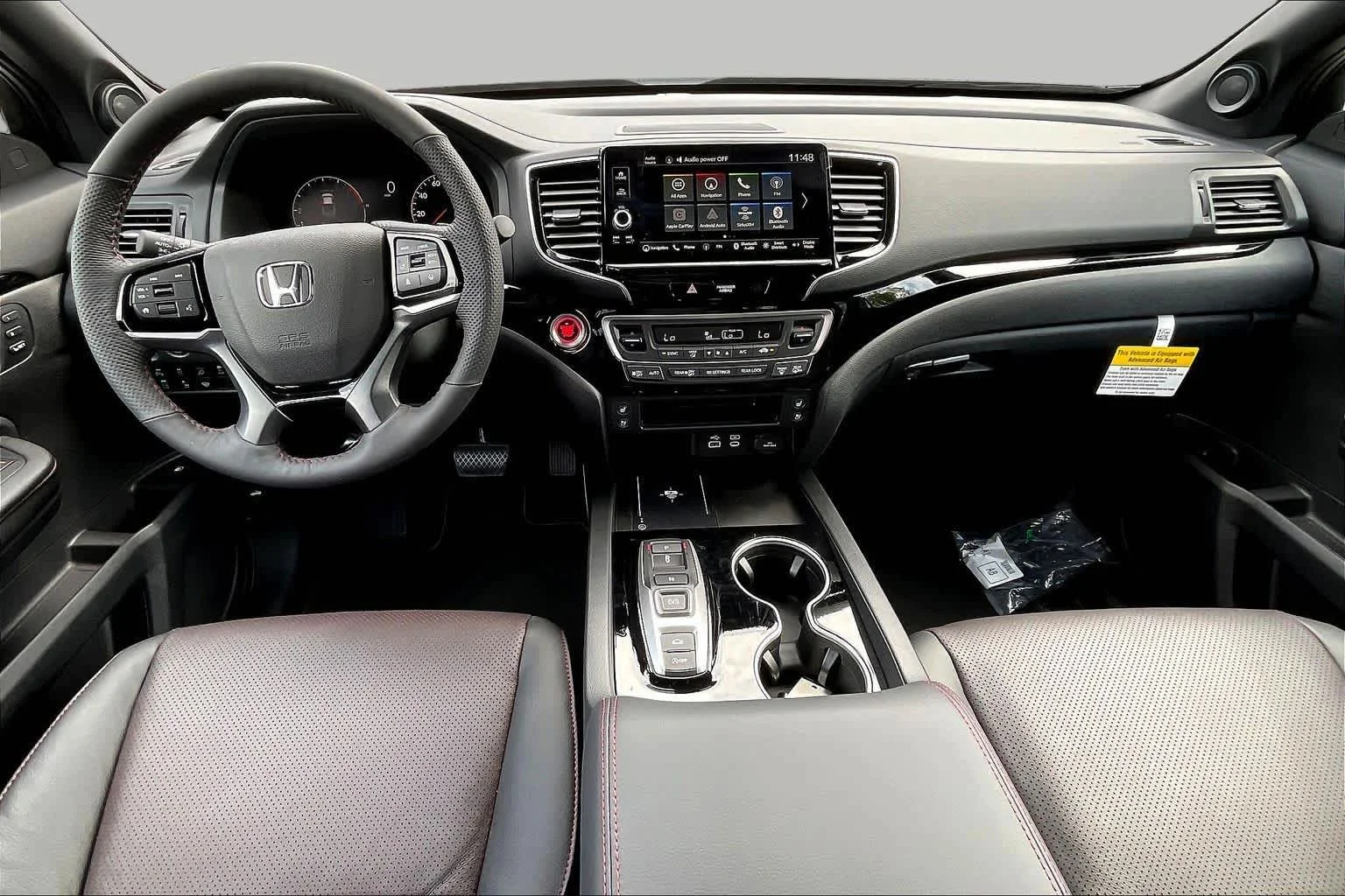New 2026 Platinum White Pearl Honda Black Edition image 5