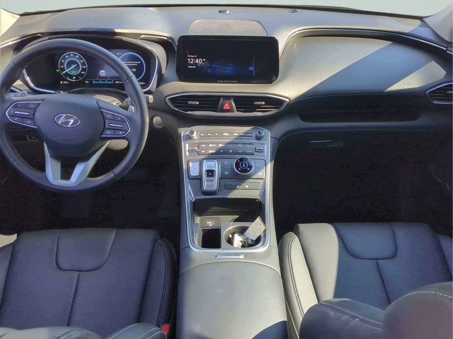 Used 2023 Twilight Black Hyundai SEL Premium image 16