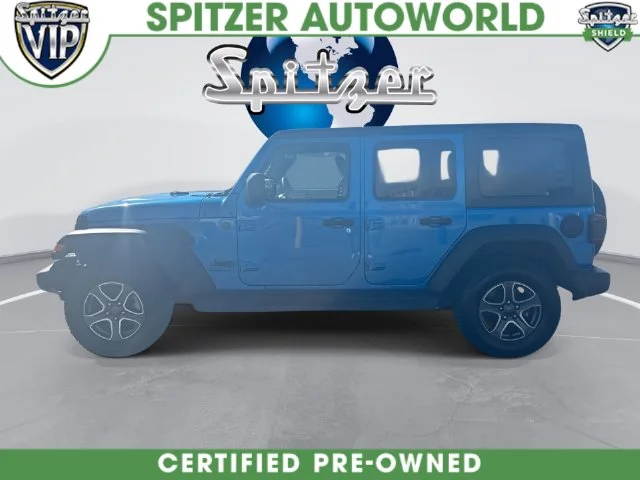 Certified Used 2023 Blue Jeep Sport S image 7