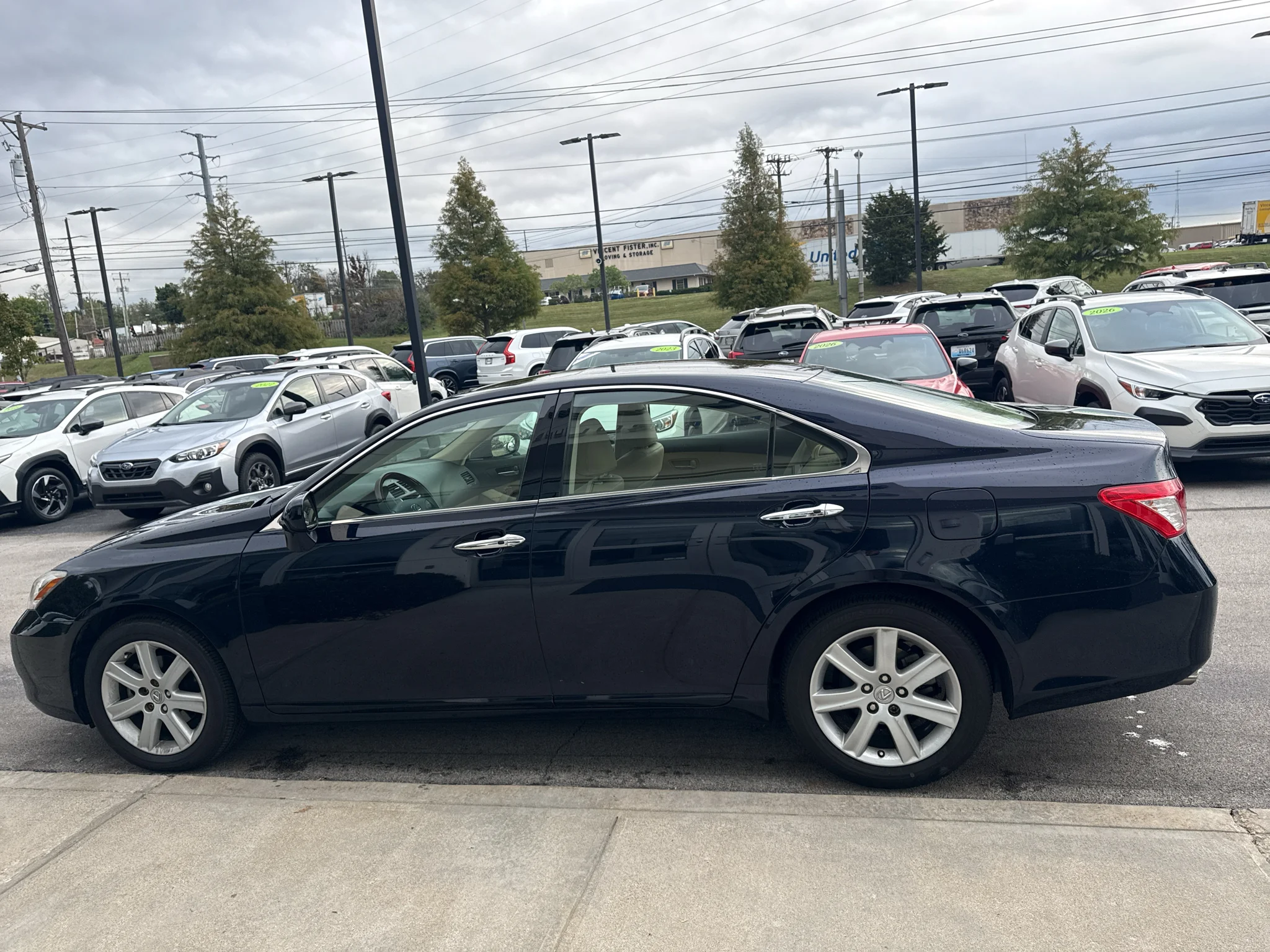 Used 2008 Black Sapphire Lexus Base image 6