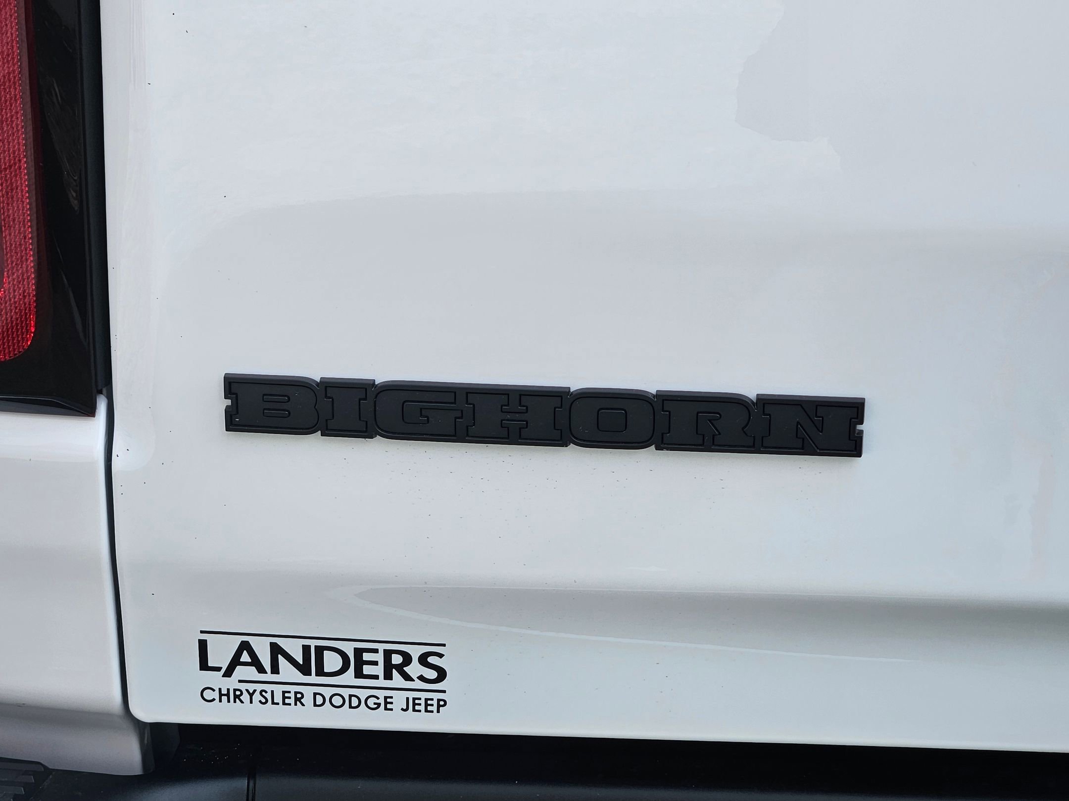 New 2026 Bright White Clear-Coat Exterior Paint RAM Big Horn image 26