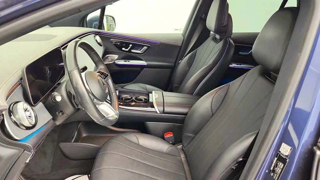Used 2023 Twilight Blue Metallic Mercedes-Benz EQE 350 4MATIC® SUV w/ Ventilated Nappa Leather Seats image 17