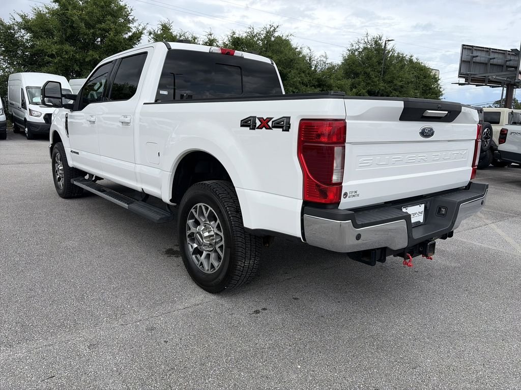 Used 2020 White Ford Lariat image 5