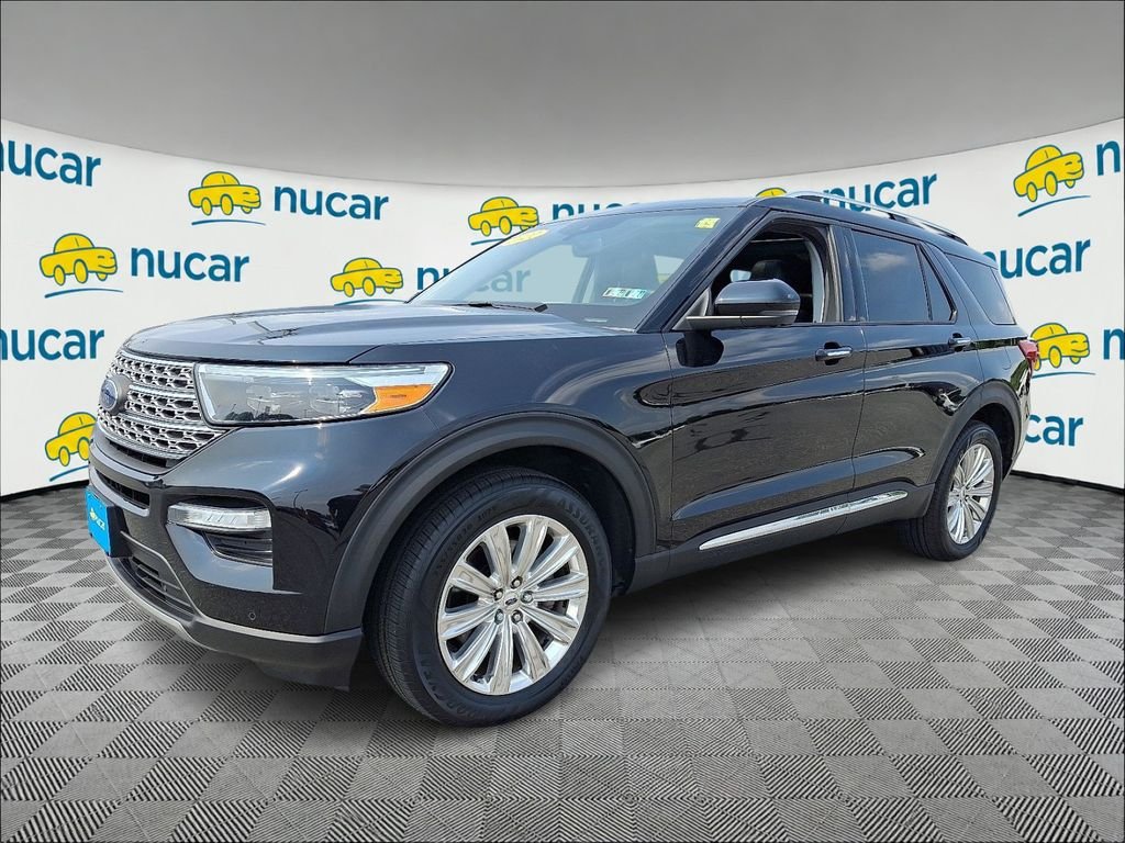 Used 2021 Black Ford Limited image 3