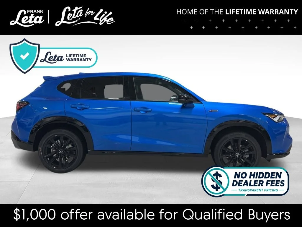 New 2026 Dbl Apex Blue Pearl Ii Acura A-Spec Advance Package image 7