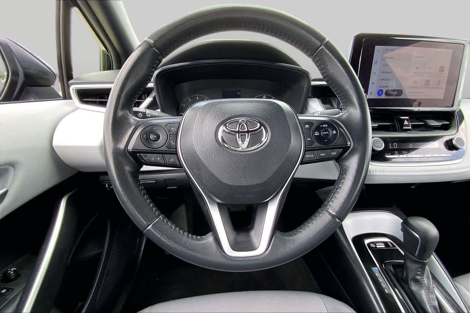 Used 2024 Midnight Black Metallic Toyota SE image 6