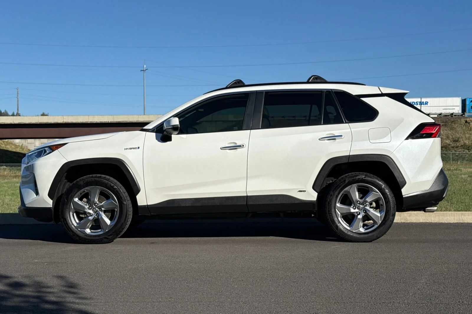 Used 2020 White Toyota Limited image 6