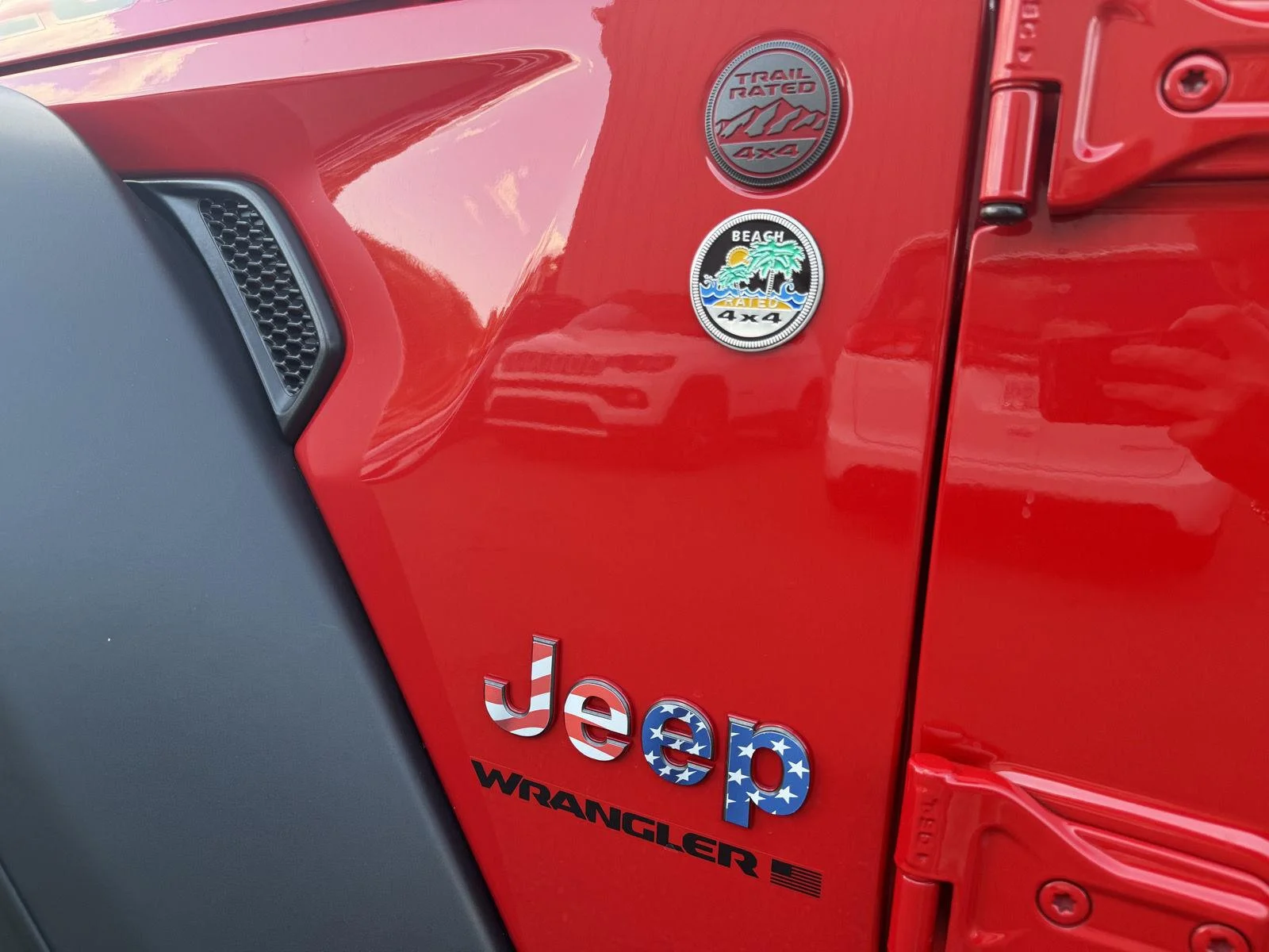 Used 2024 Firecracker Red Clearcoat Jeep Rubicon image 26