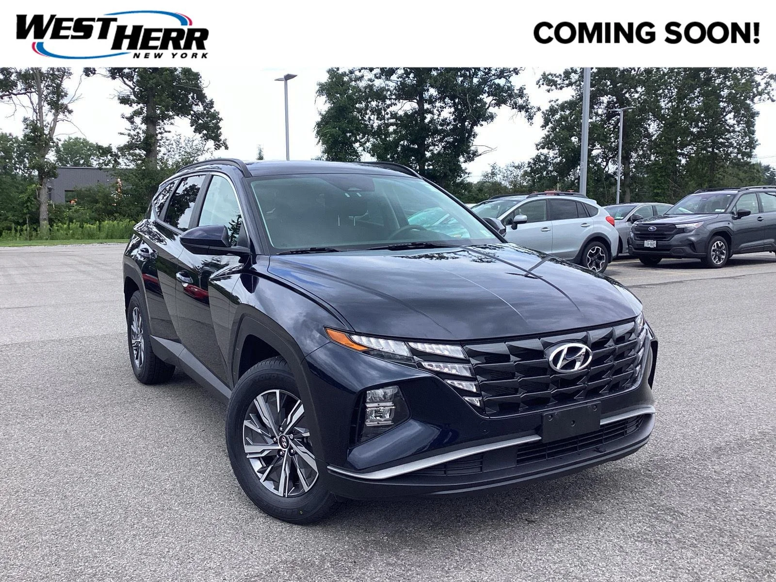 Used 2024 Deep Sea Hyundai Blue image 1