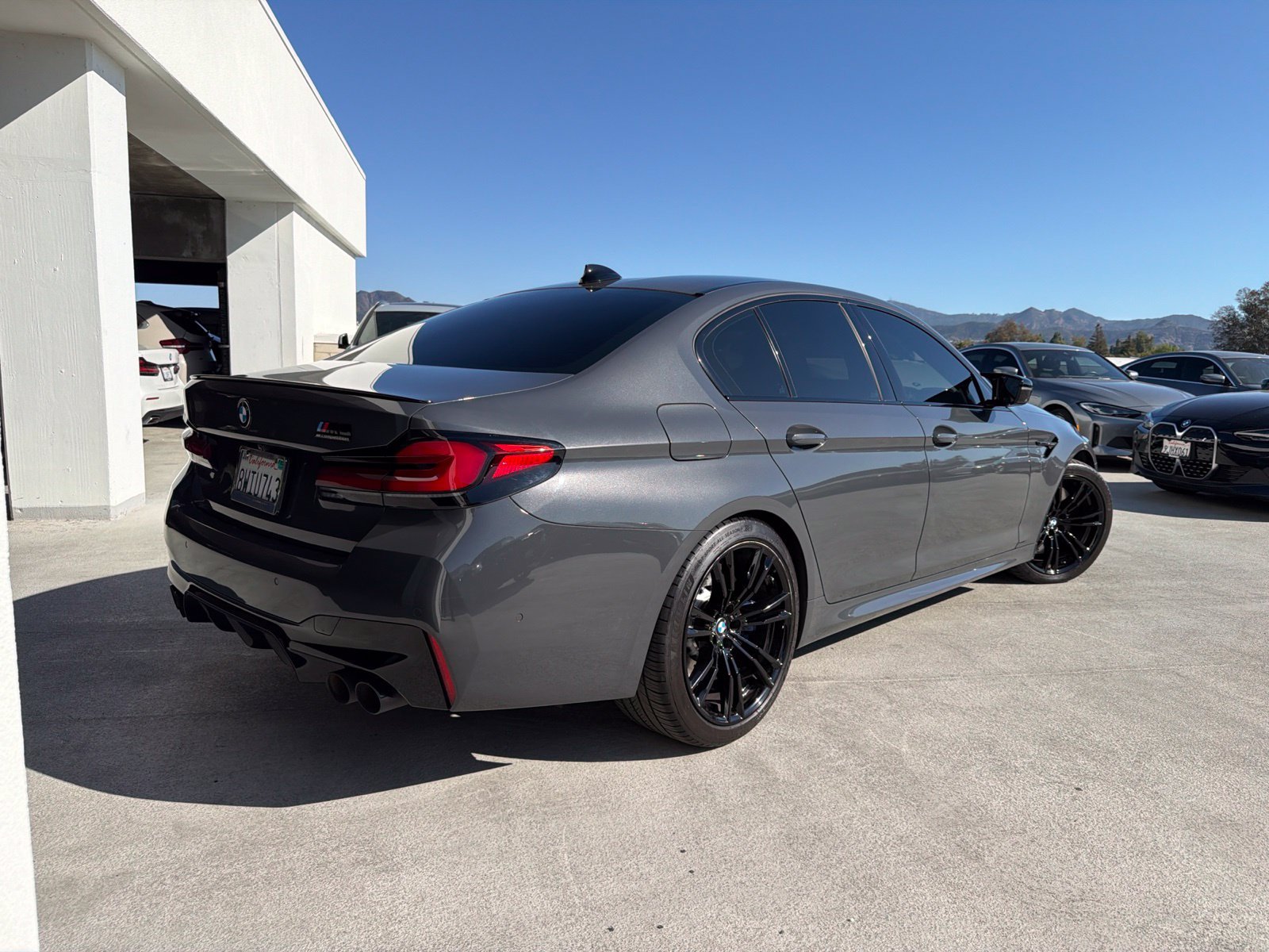 Used 2021 Brands Hatch Grey Metallic BMW Base image 4