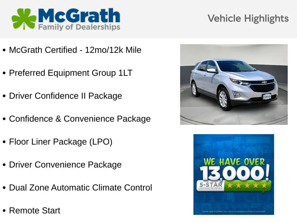 Certified Used 2021 Silver Chevrolet LT image 6
