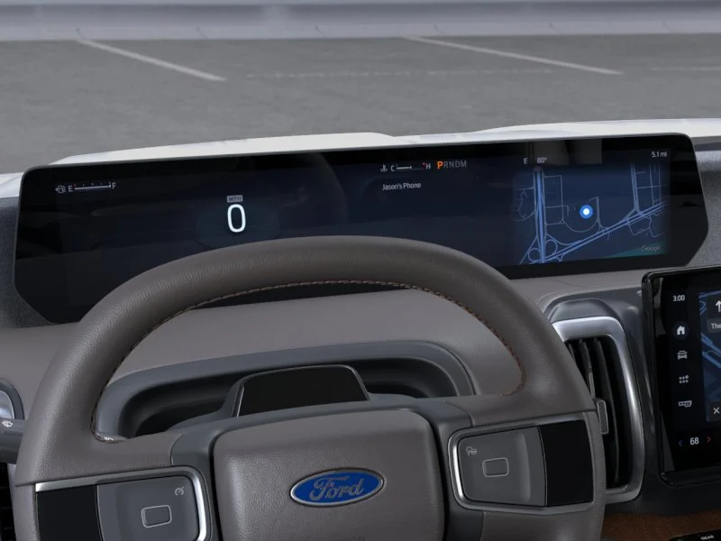 New 2026 Star White Metallic Tri-Coat Ford MAX King Ranch® image 36