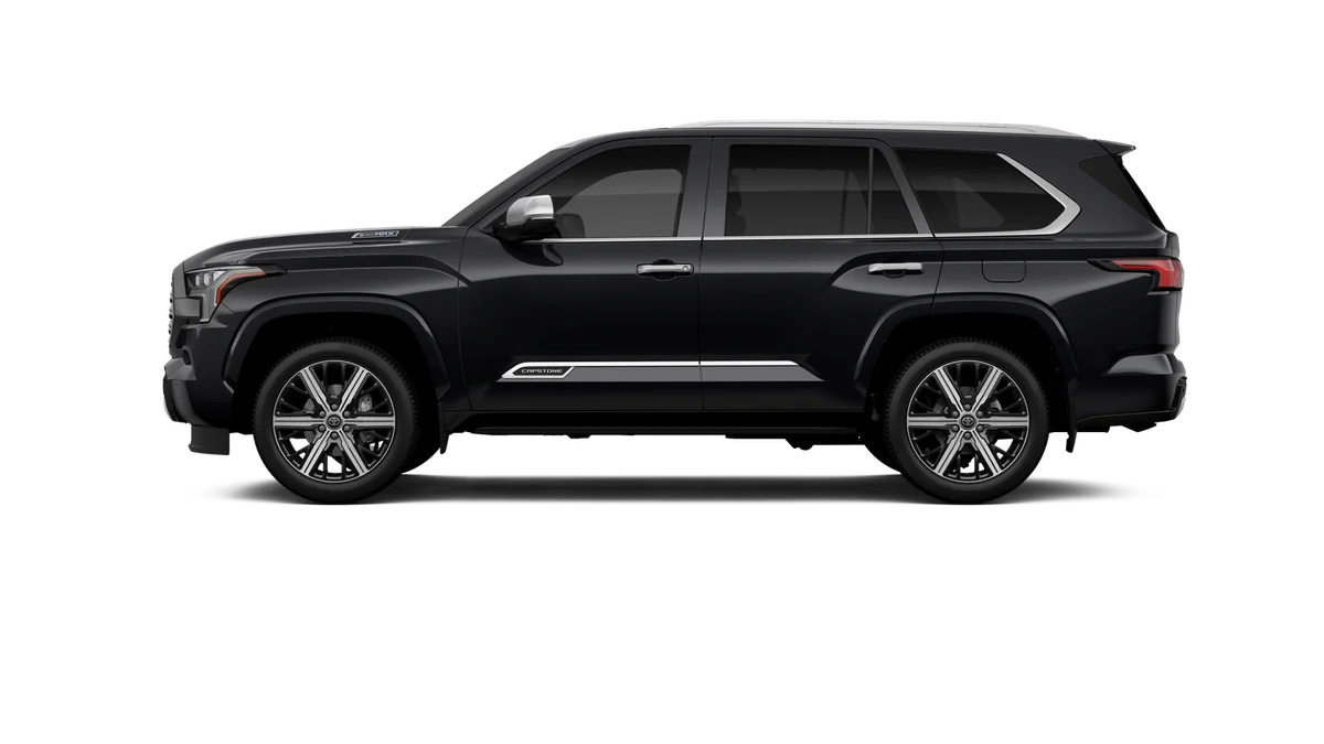 New 2026 Midnight Black Metallic Toyota Capstone image 4