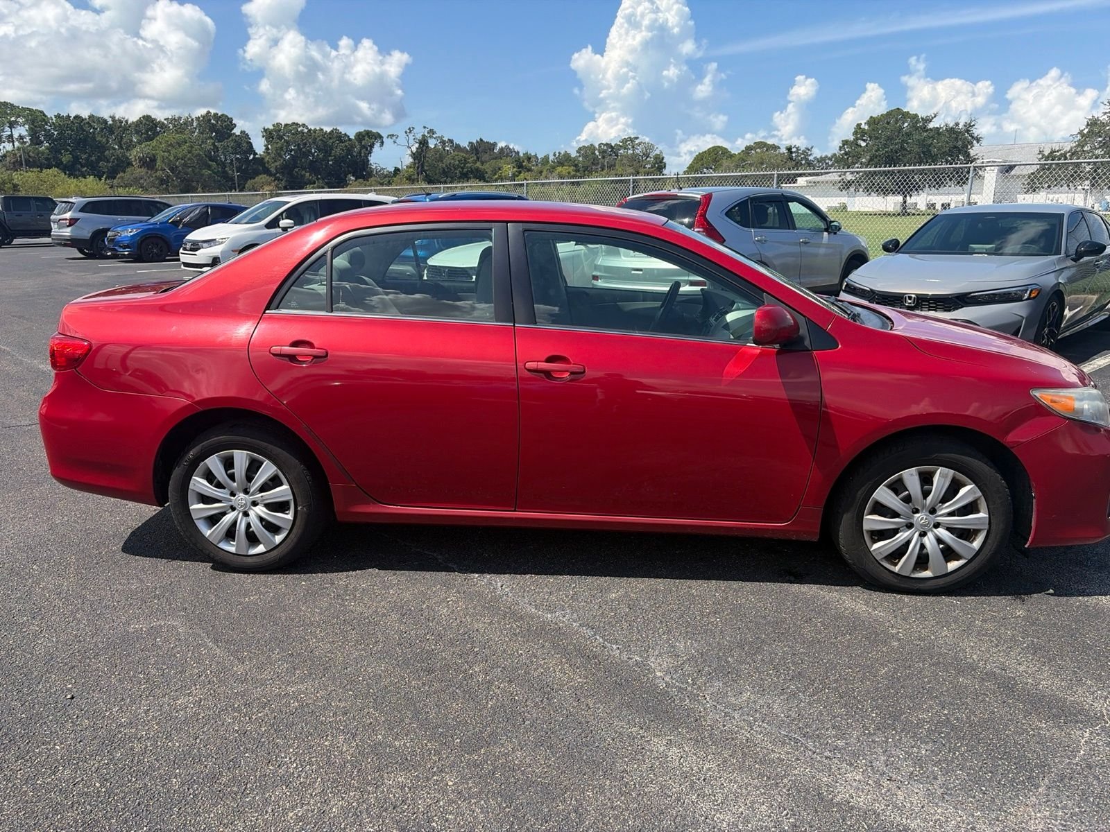 Used 2013 Red Toyota LE image 8