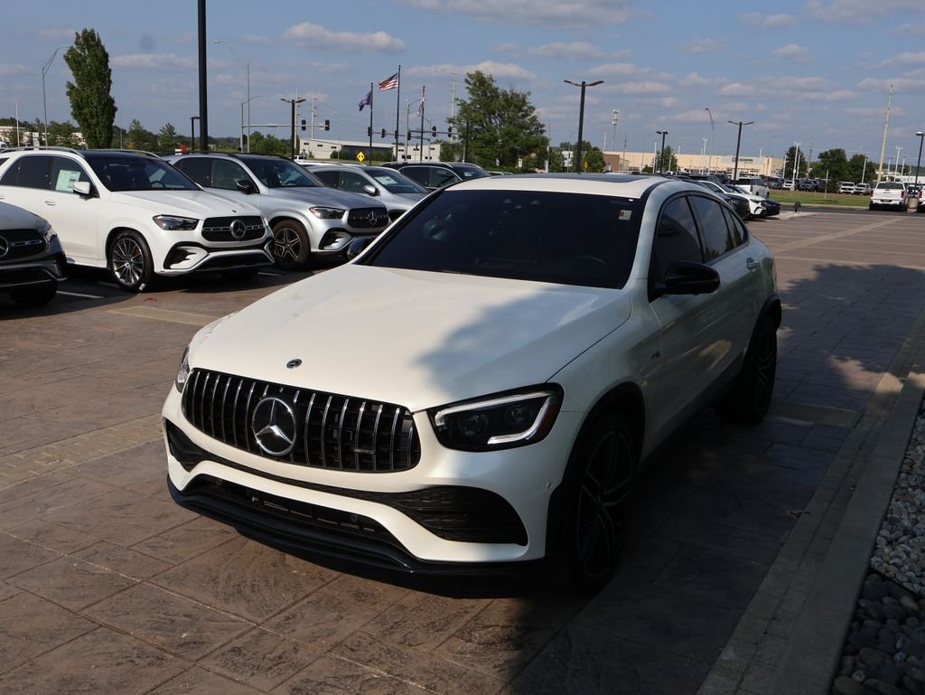 Used 2023 MANUFAKTUR Diamond White Metallic Mercedes-Benz GLC 43 AMG® image 4