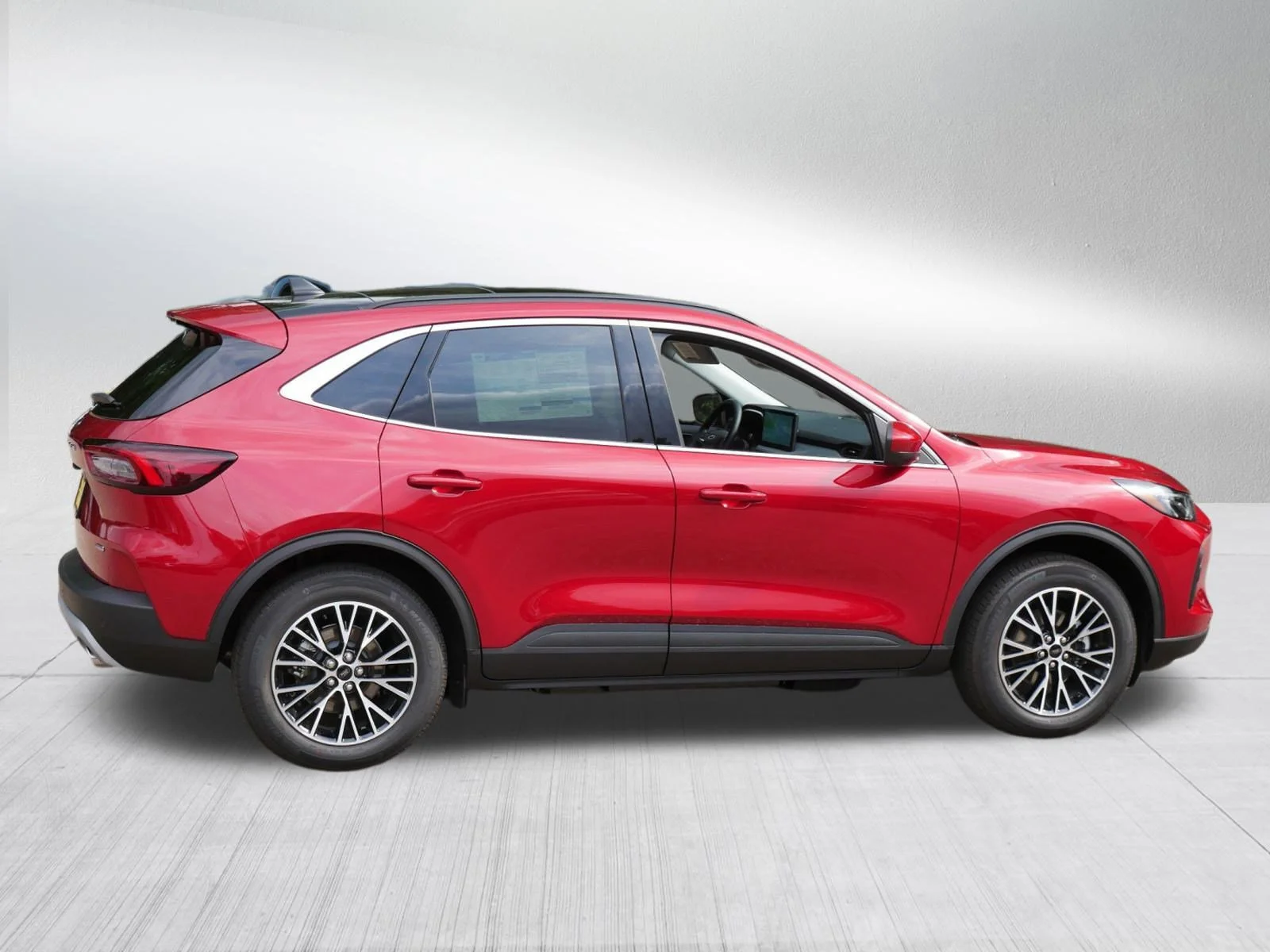 New 2025 Rapid Red Metallic Tinted Clearcoat Ford PHEV image 7